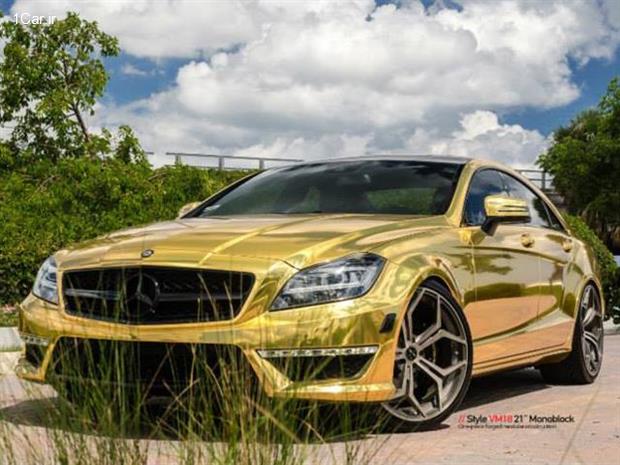 CLS63 طلایی کاری از MC